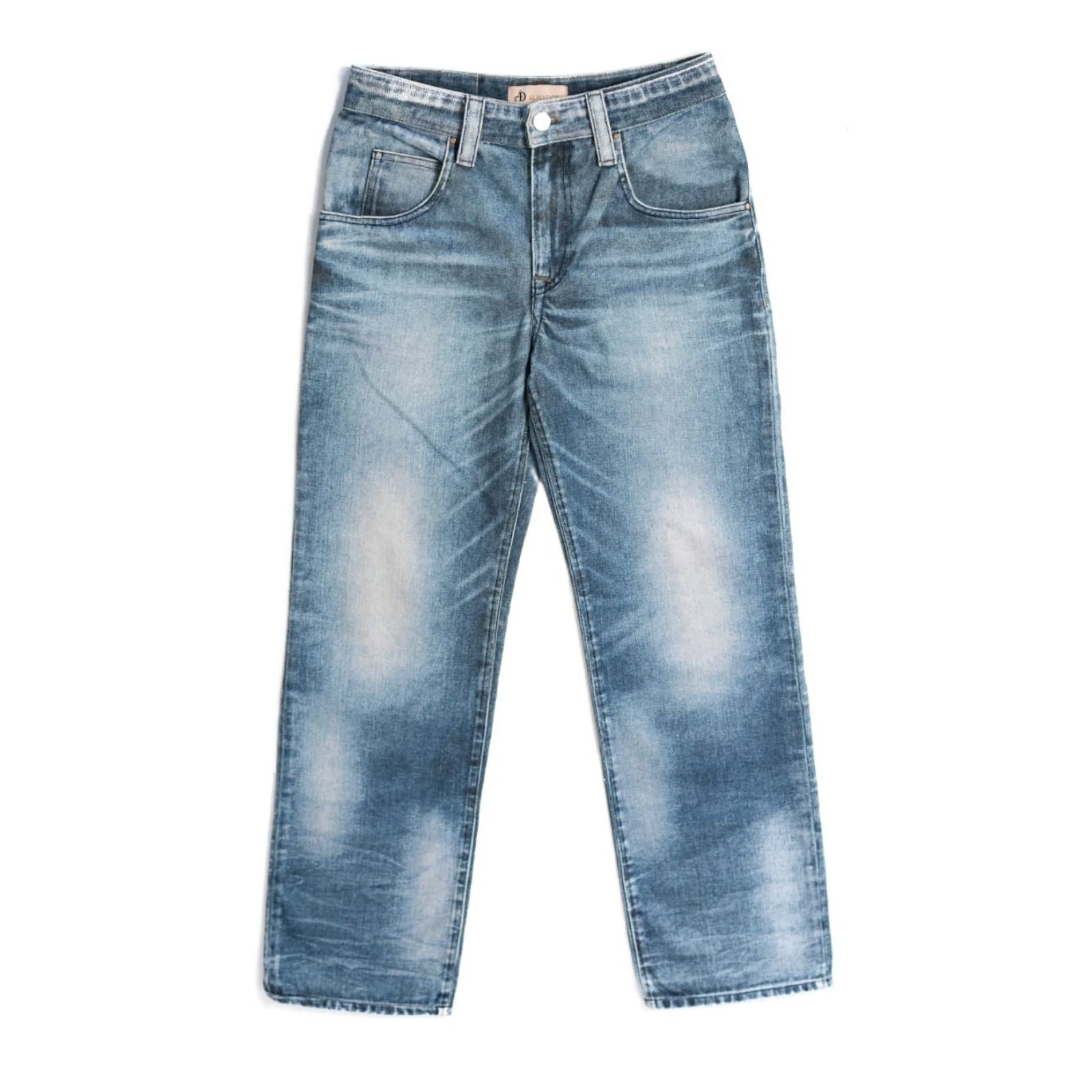 Pantalon imprimé – Bleu