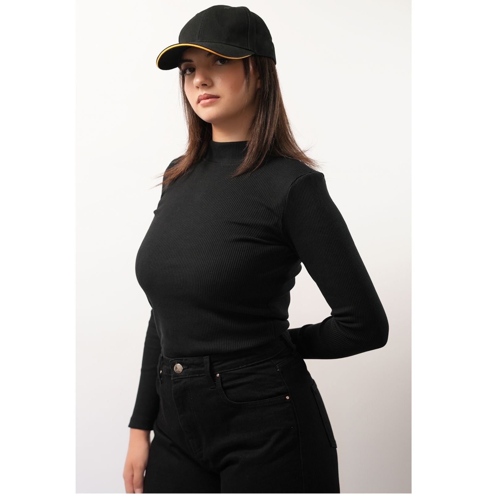 Pantalon en denim – Noir