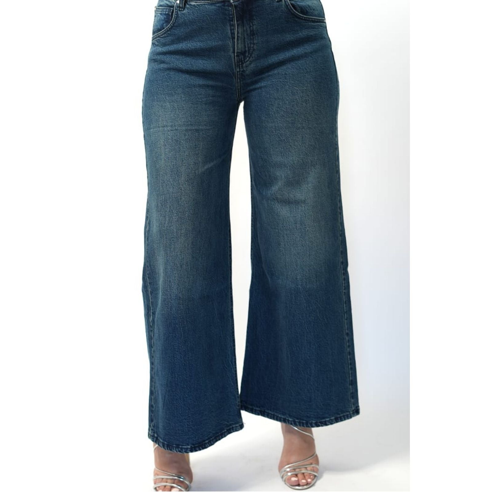 Pantalon en denim – Bleu / Dirty