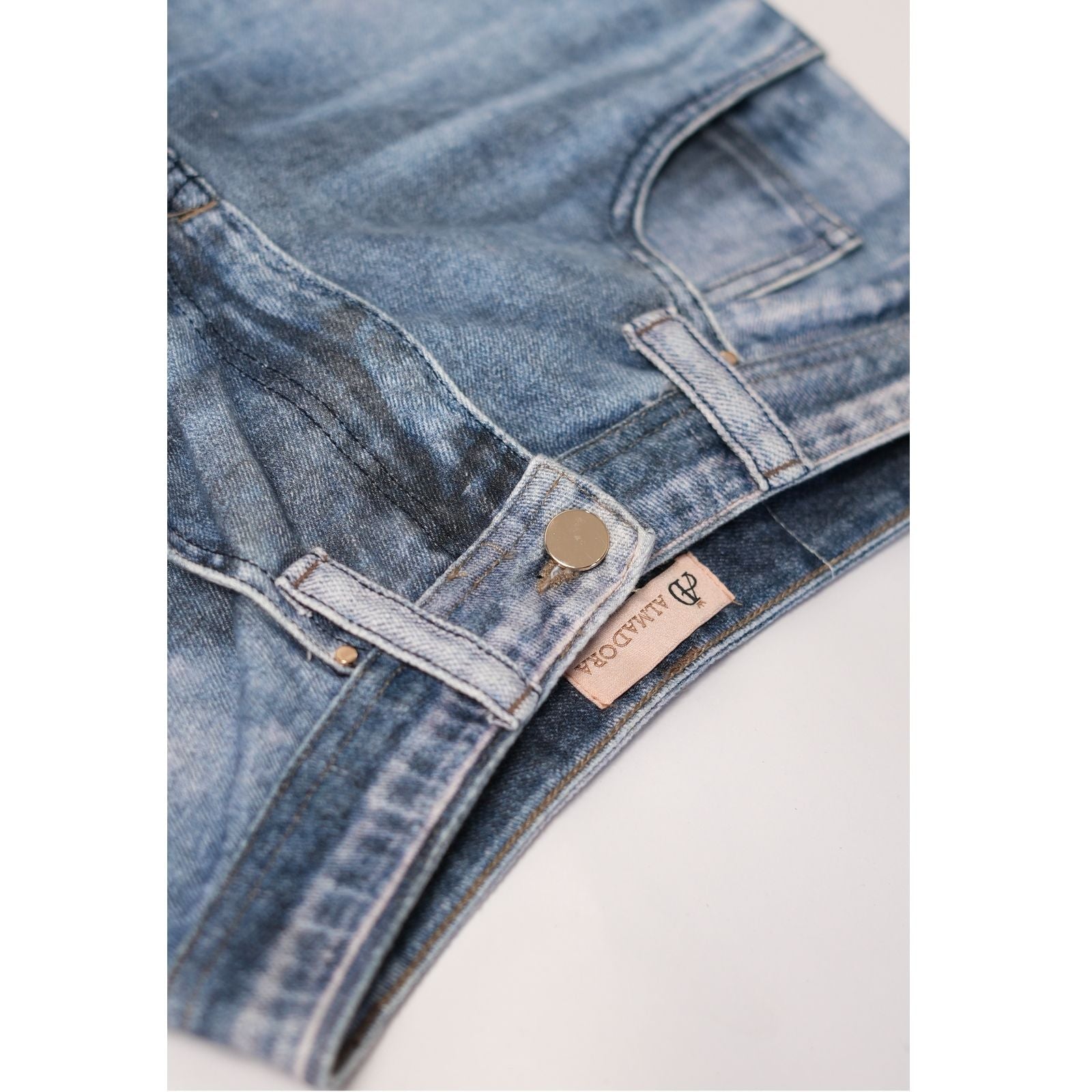 Pantalon imprimé – Bleu