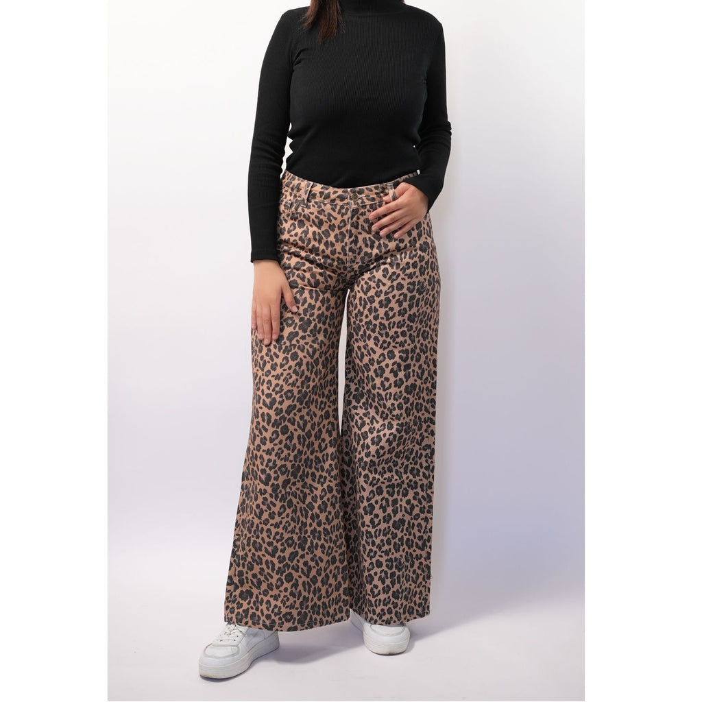 Pantalon Imprimé – Léopard
