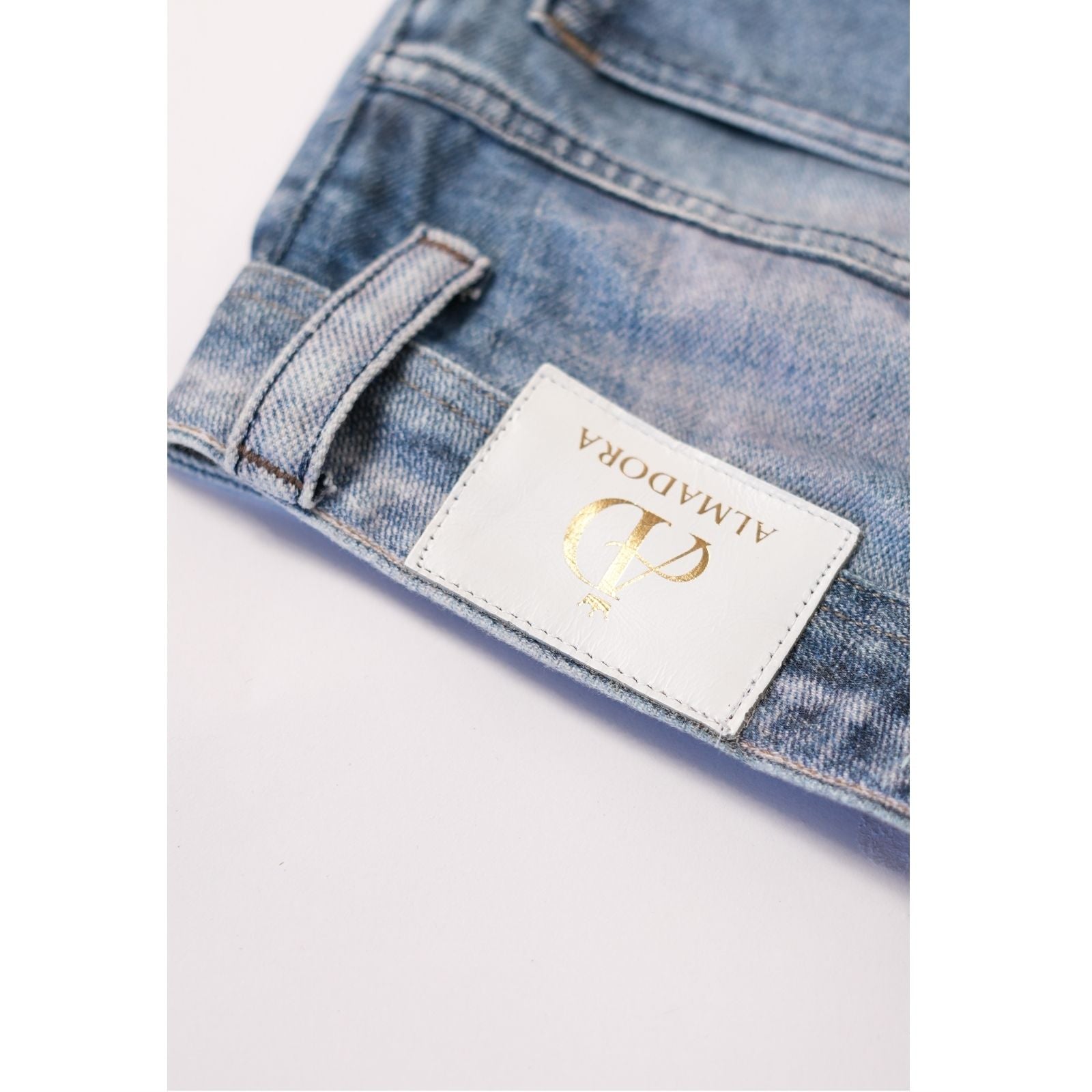 Pantalon imprimé – Bleu