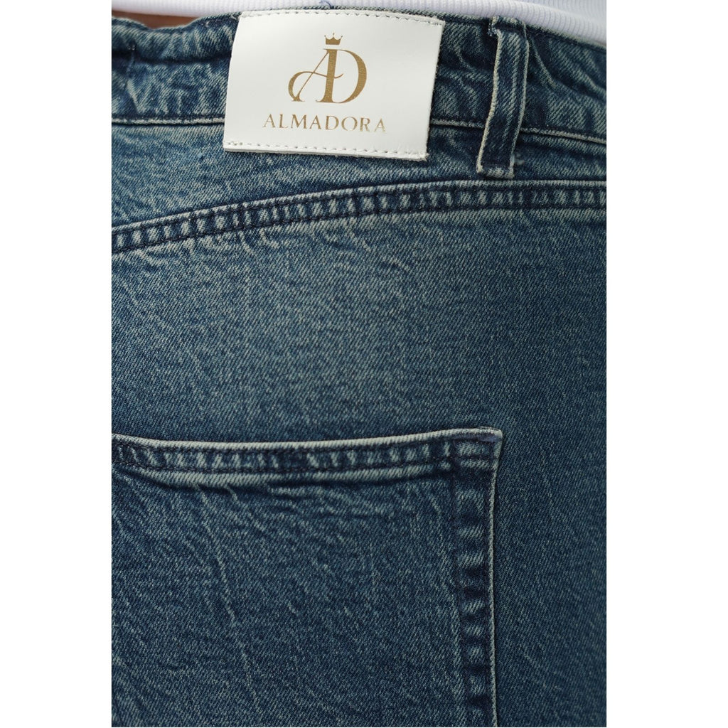 Pantalon Denim Medium Bleu / Dirty