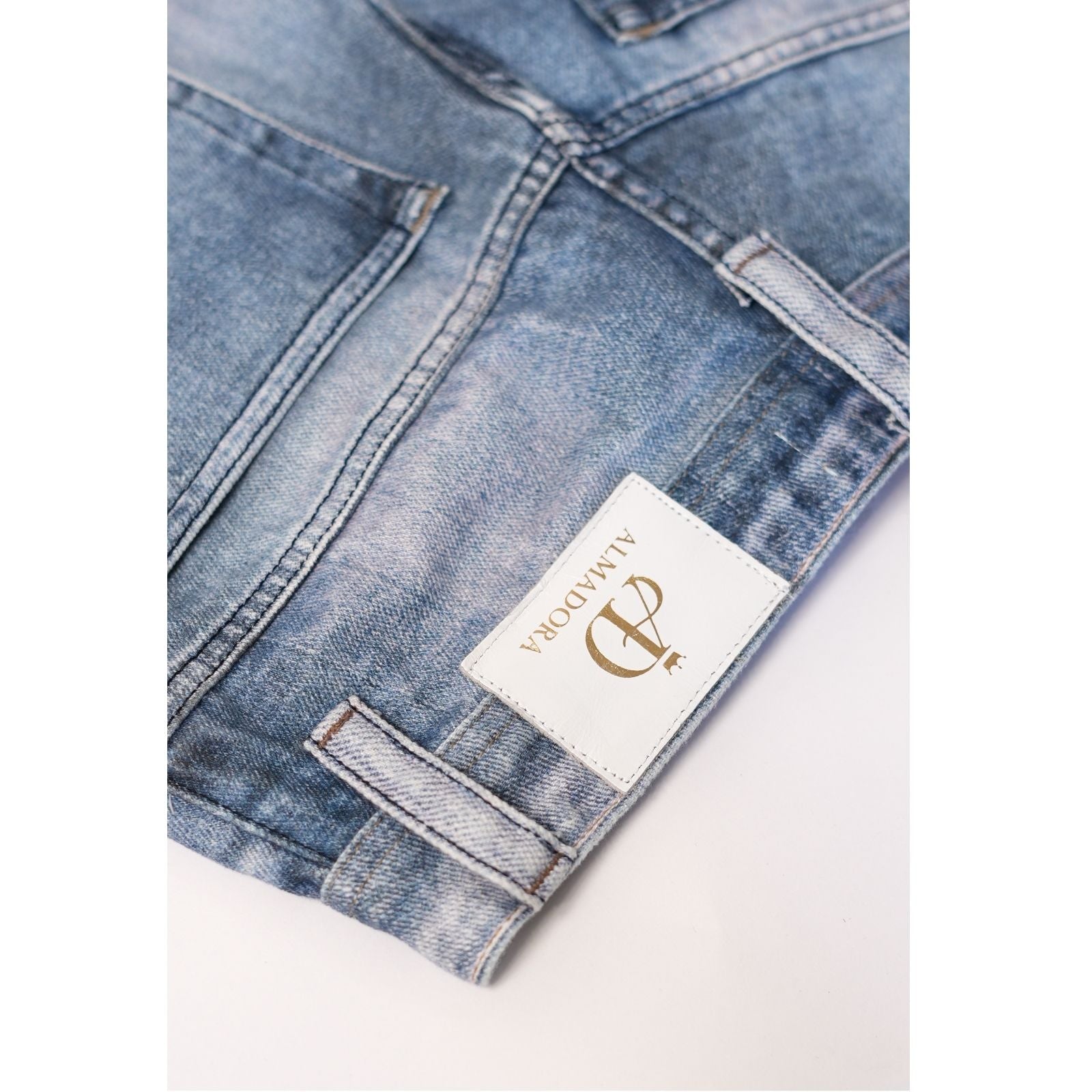 Pantalon imprimé – Bleu