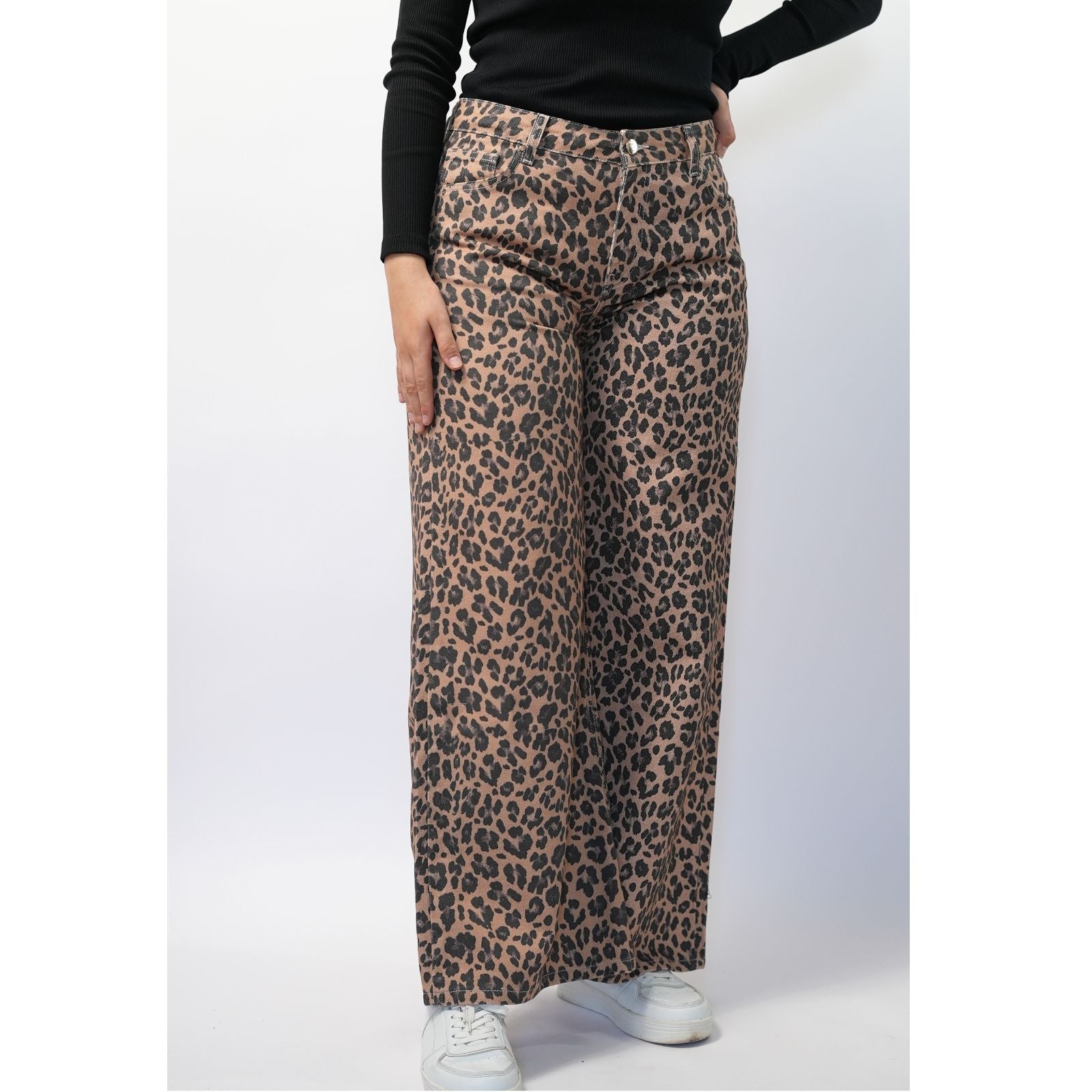 Pantalon Imprimé – Léopard