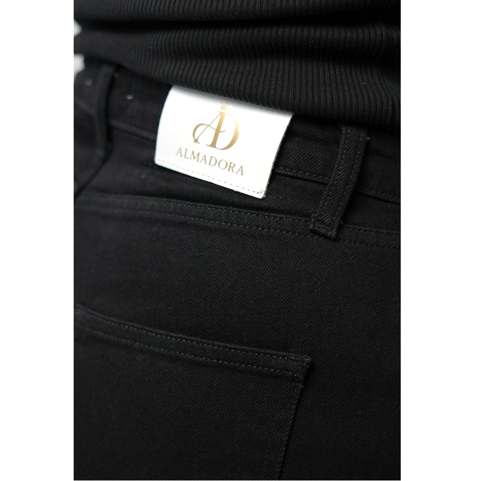 Pantalon en denim – Noir