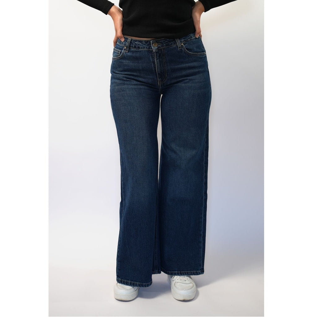 Pantalon Denim Medium - Bleu