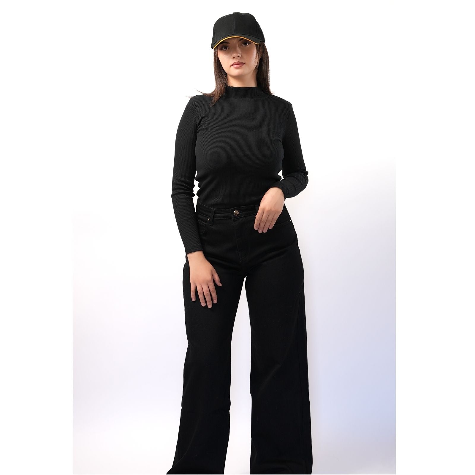 Pantalon Denim – Noir