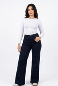 Pantalon en Denim stretch Dark Bleu Black