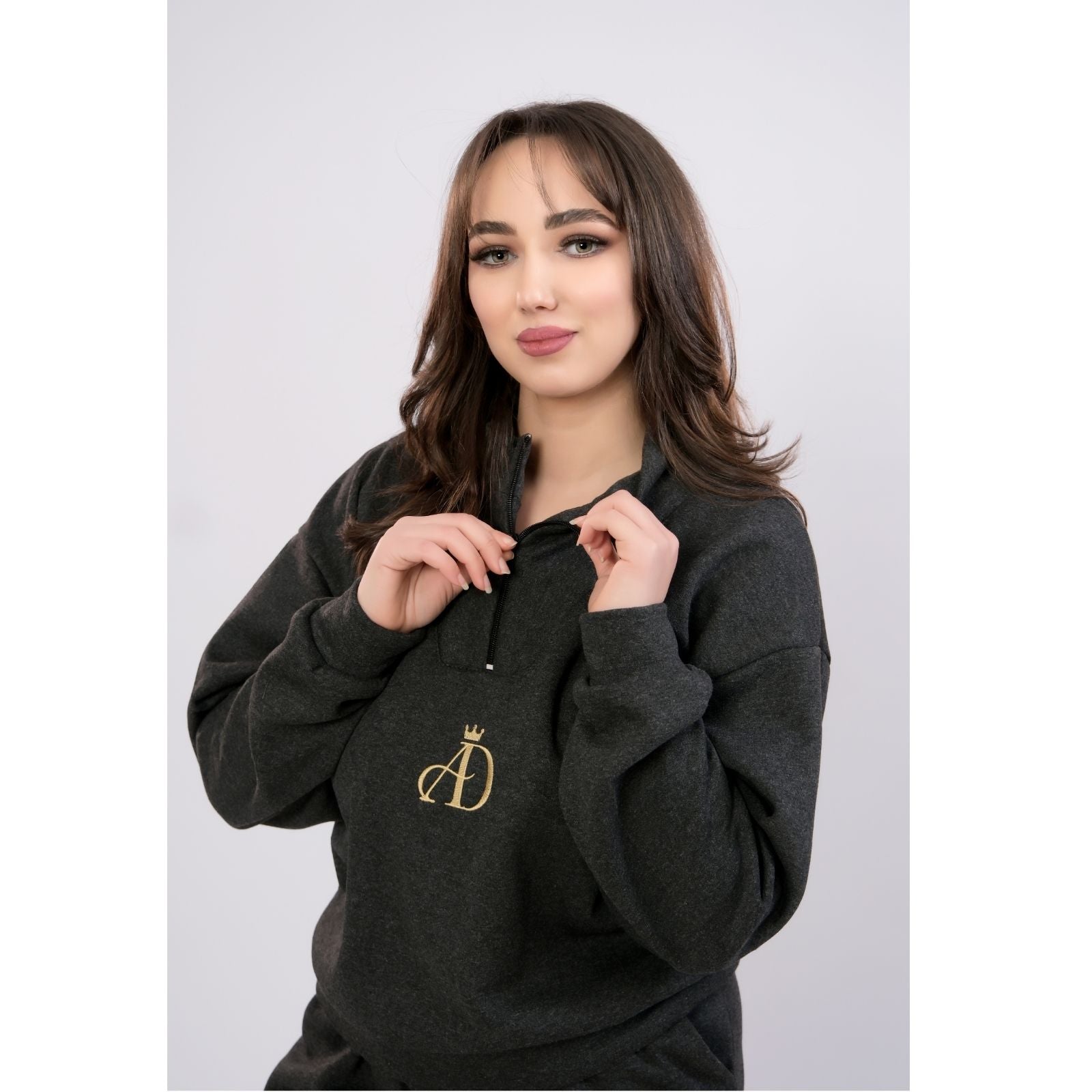 Pull Jogging - Gris charbon