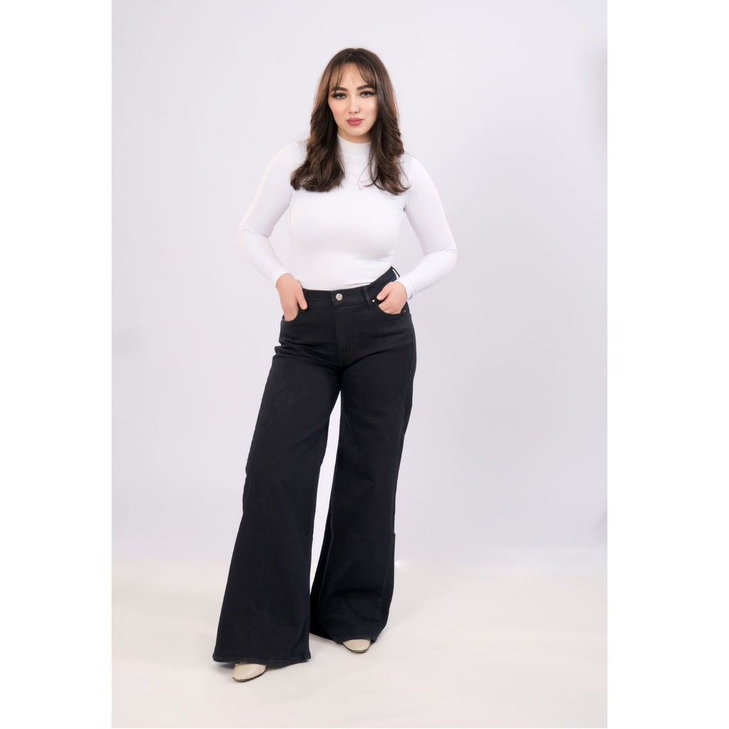 Pantalon en Denim stretch Dark Bleu Black