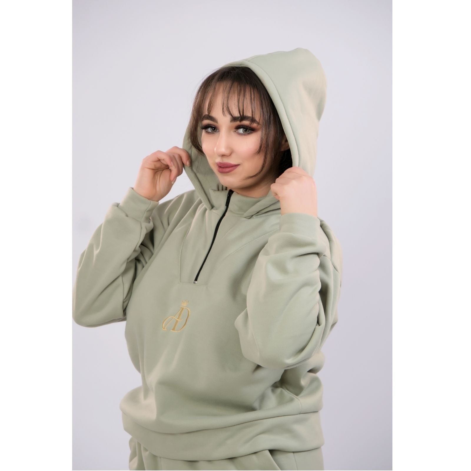 Sweat a Capuche - Vert