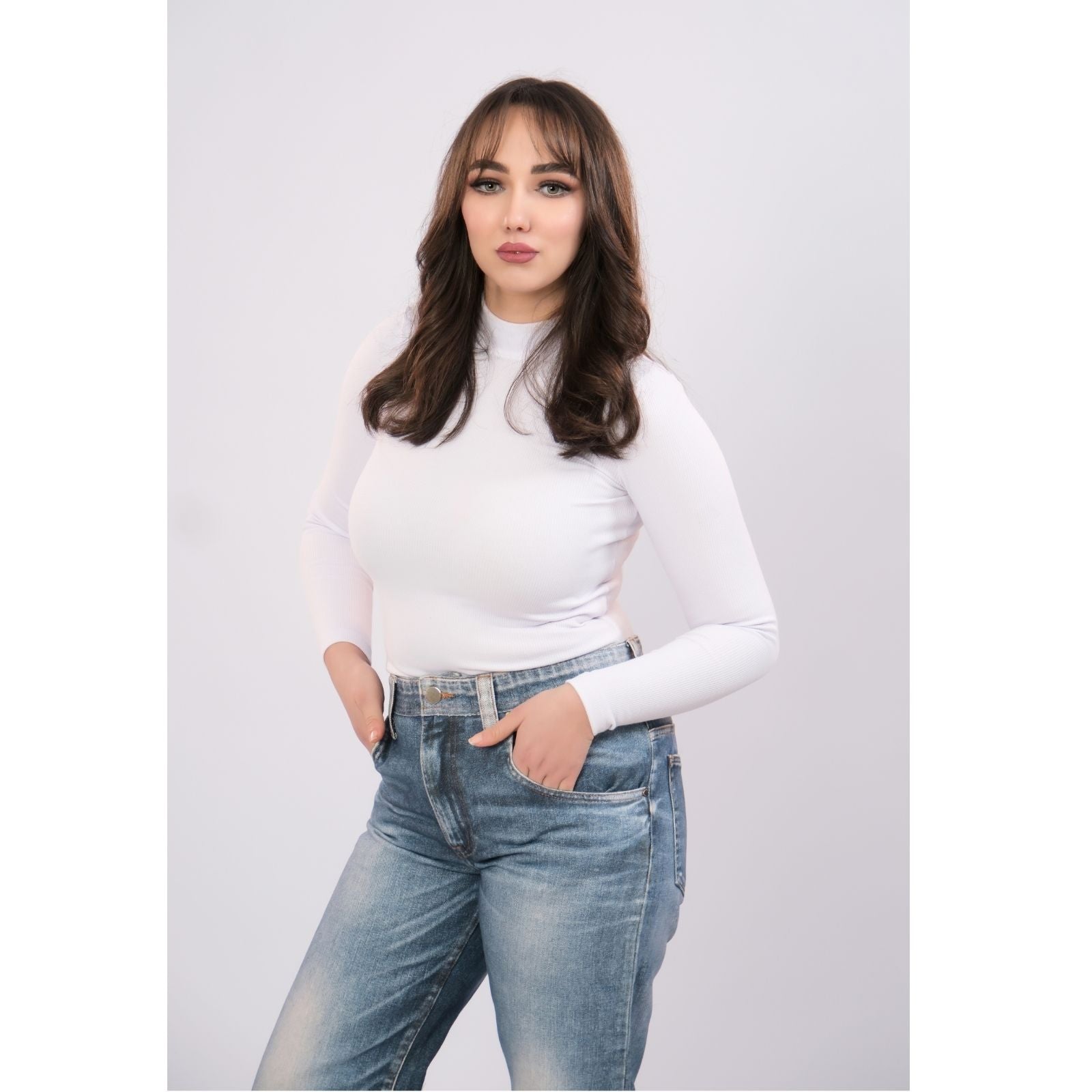 Pantalon Imprimé – Bleu