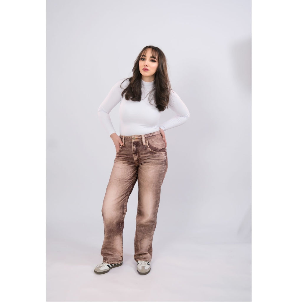 Pantalon Imprimé – Rouge