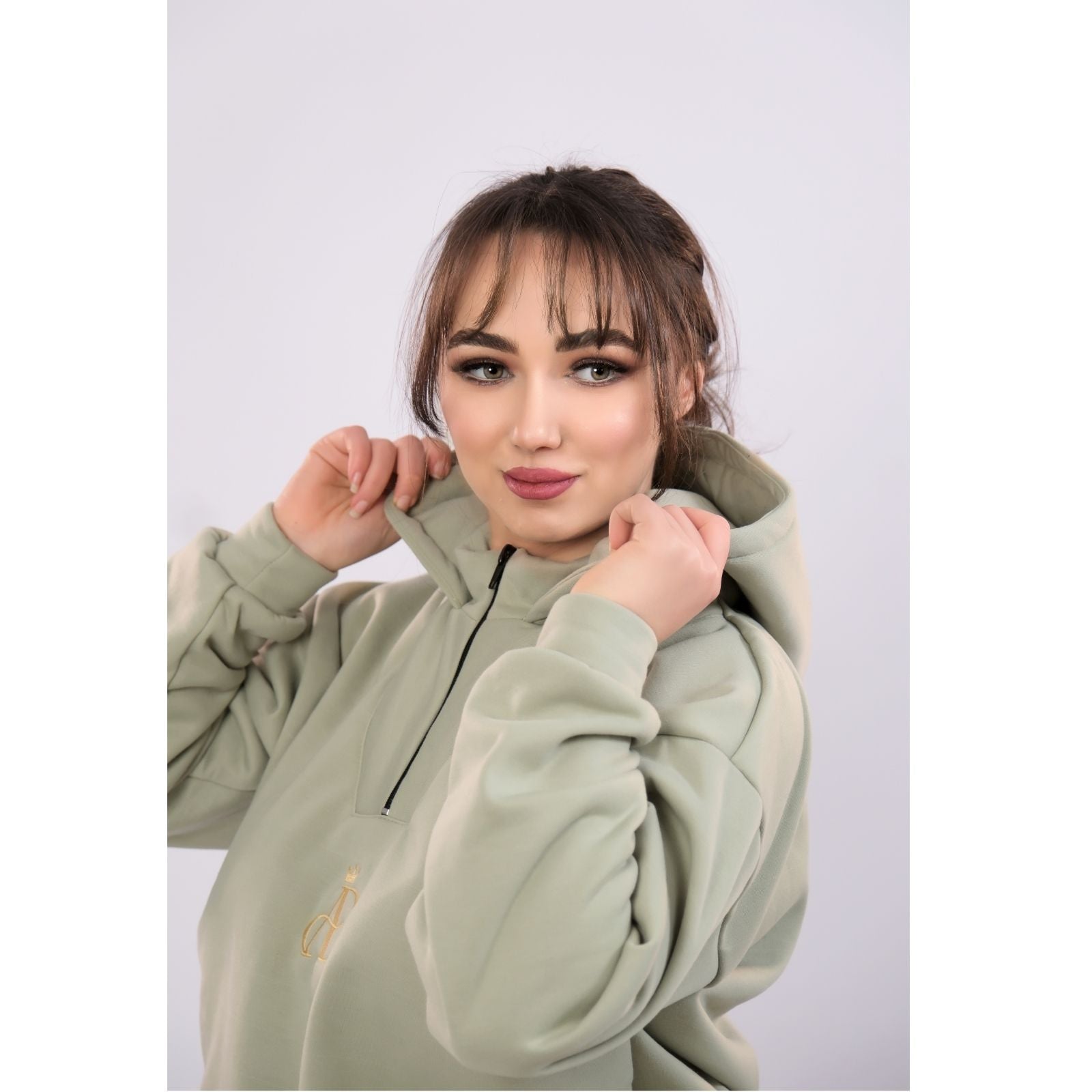 Sweat a Capuche - Vert