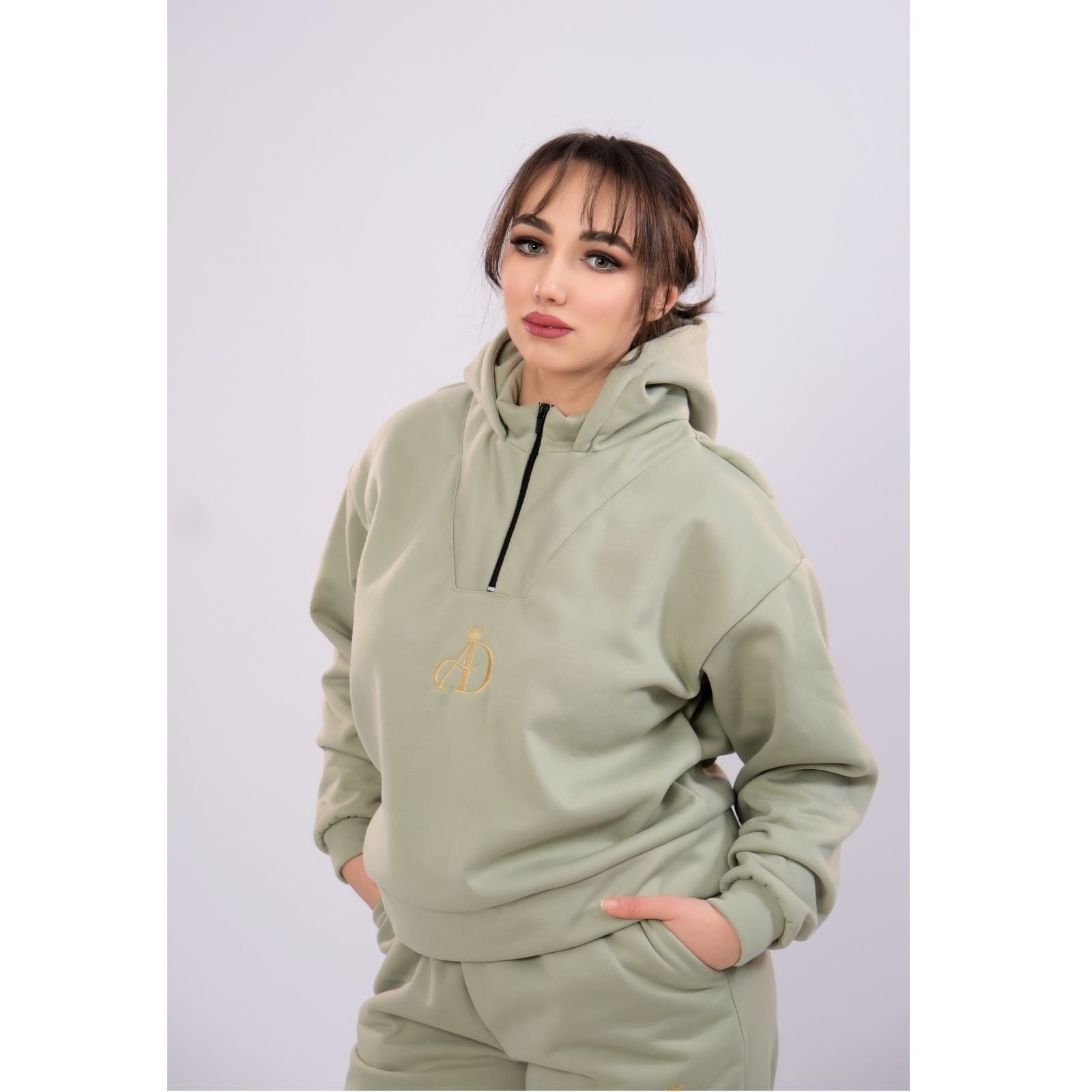 Sweat a Capuche - Vert