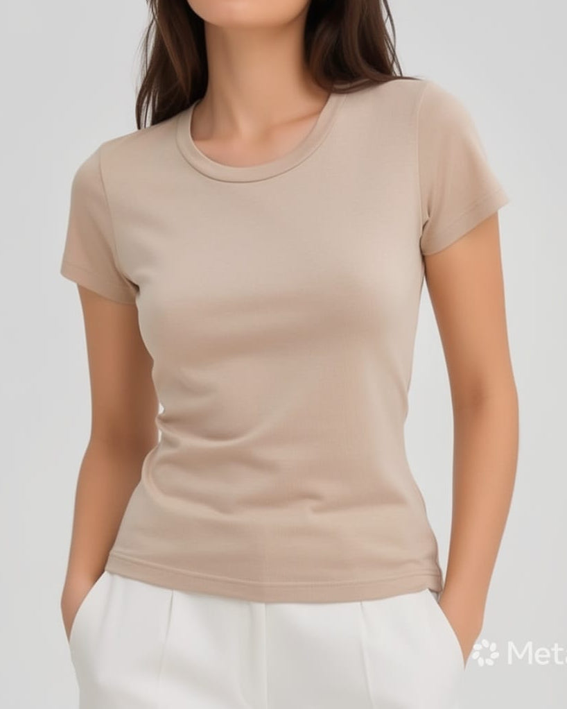 T shirt Beige